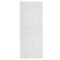 Hastings Home Hastings Home Memory Foam Shag Bath Mat 2-feet by 5-feet - White 567777FPB - alternate 2